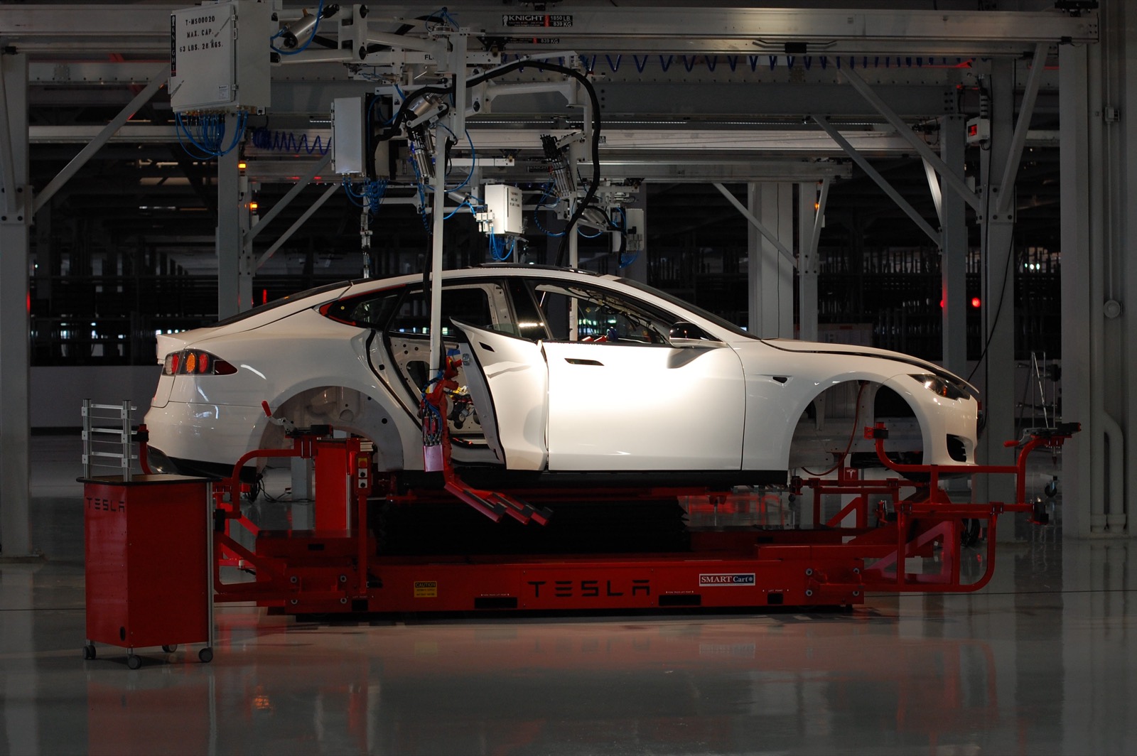 Tesla Factory in Fremont, California