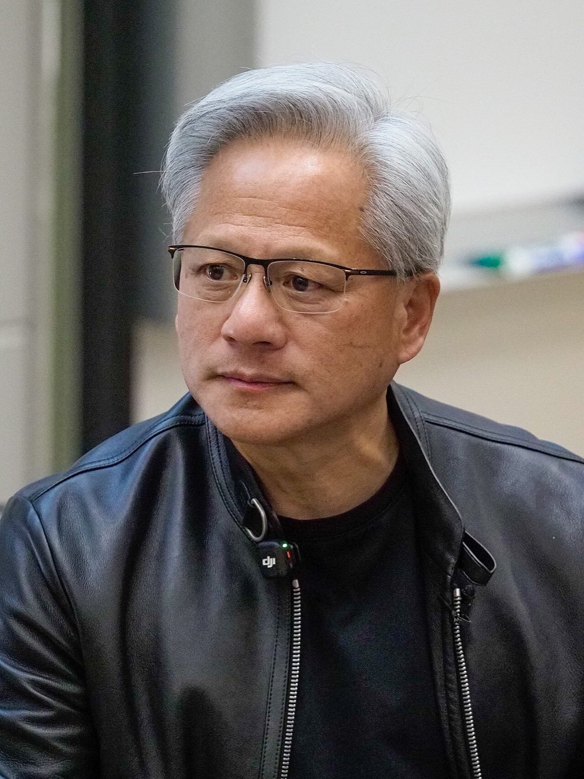 Jensen Huang presenting at Stanford