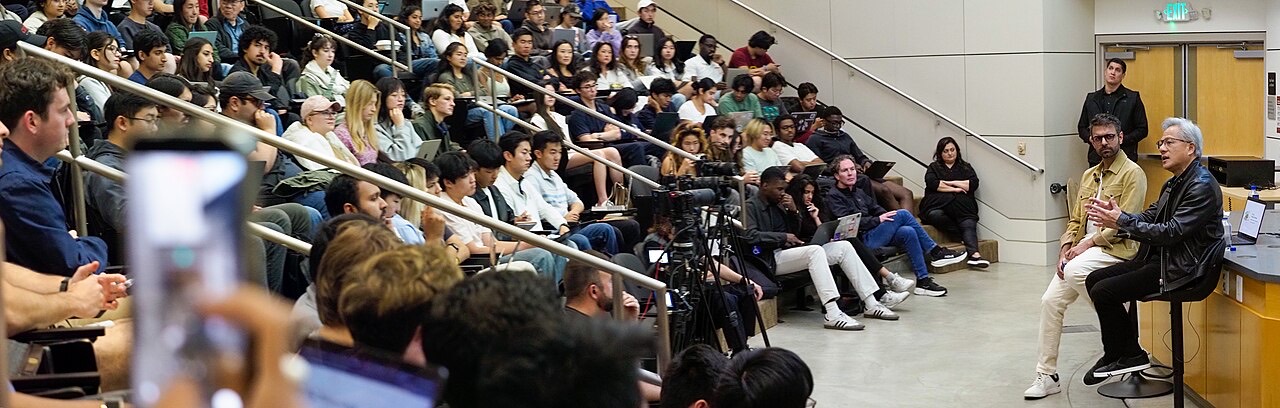 Jensen Huang at Stanford event