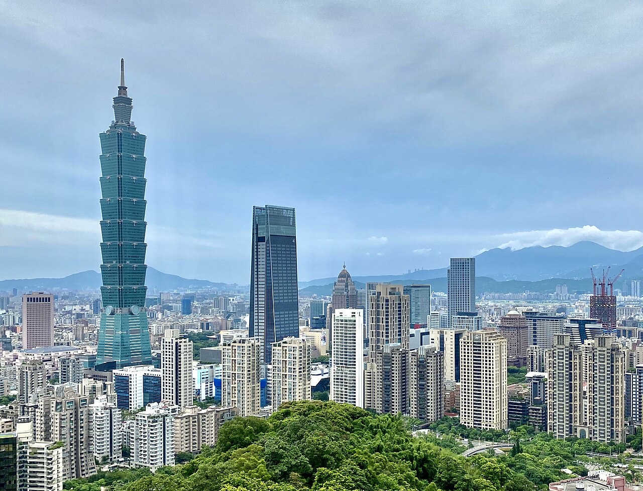 Taipei skyline, Taiwan