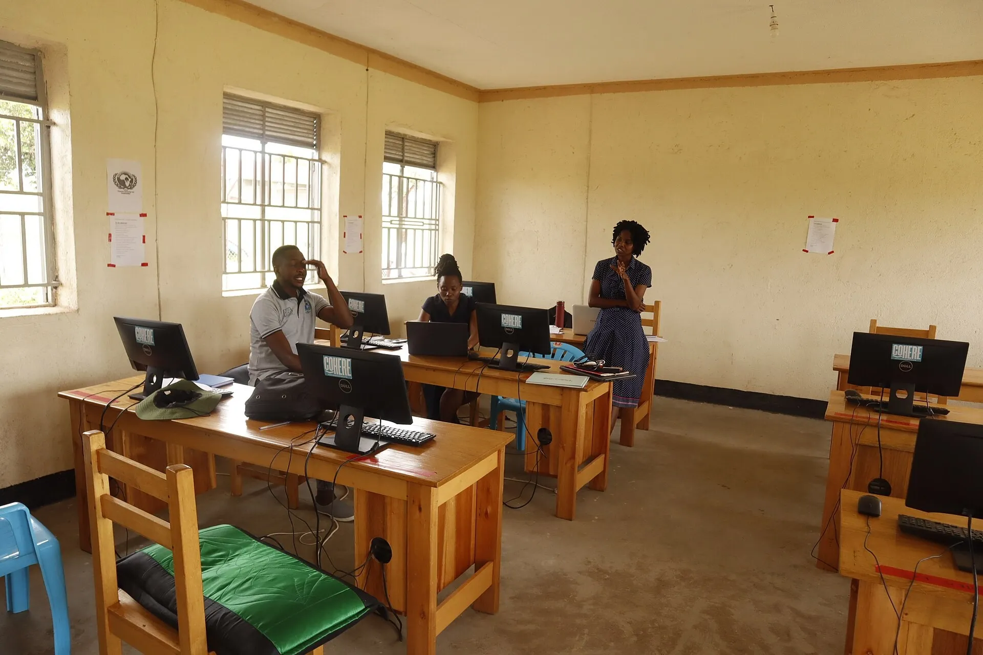 Photo of Cohere's community hub office space, showing the work environment (Wikimedia Commons, see Commons page)