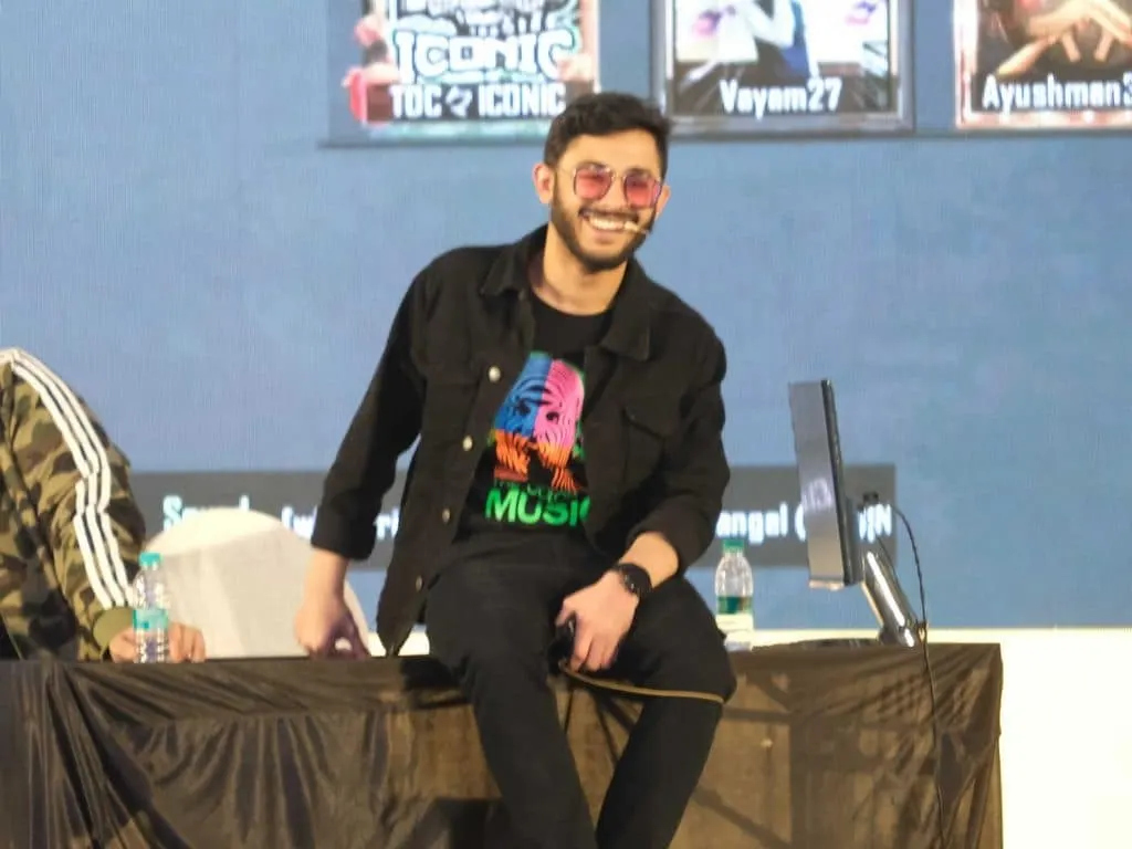 Crowds at creator fest