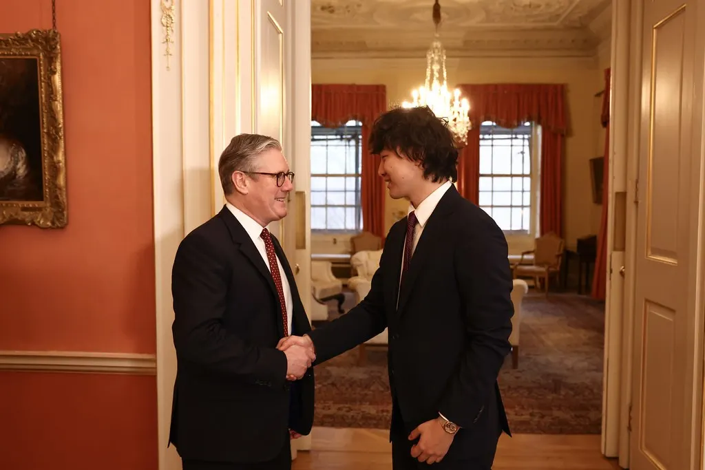 Prime Minister Keir Starmer meeting Alexandr Wang (Flickr via Openverse, by-nc-nd 2.0, credit: UK Prime Minister)