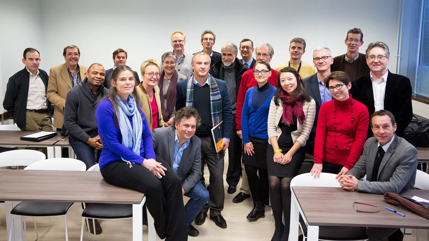 A Coursera event (Wikimedia Commons, credit needed)
