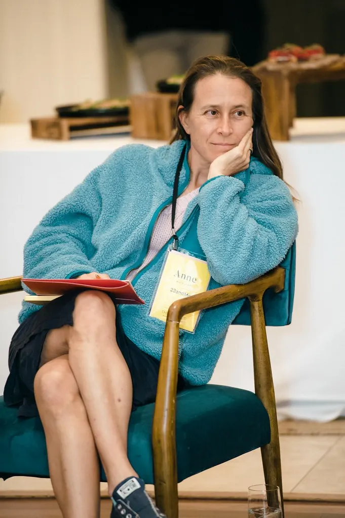 Anne Wojcicki portrait (Village Global) (Flickr via Openverse, by 2.0, credit: Village Global)