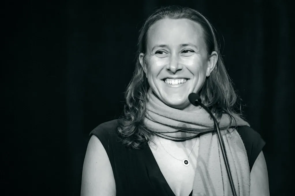 Portrait of Anne Wojcicki, co‑founder of 23andMe (Flickr via Openverse, by‑nc 2.0, Thomas Hawk)