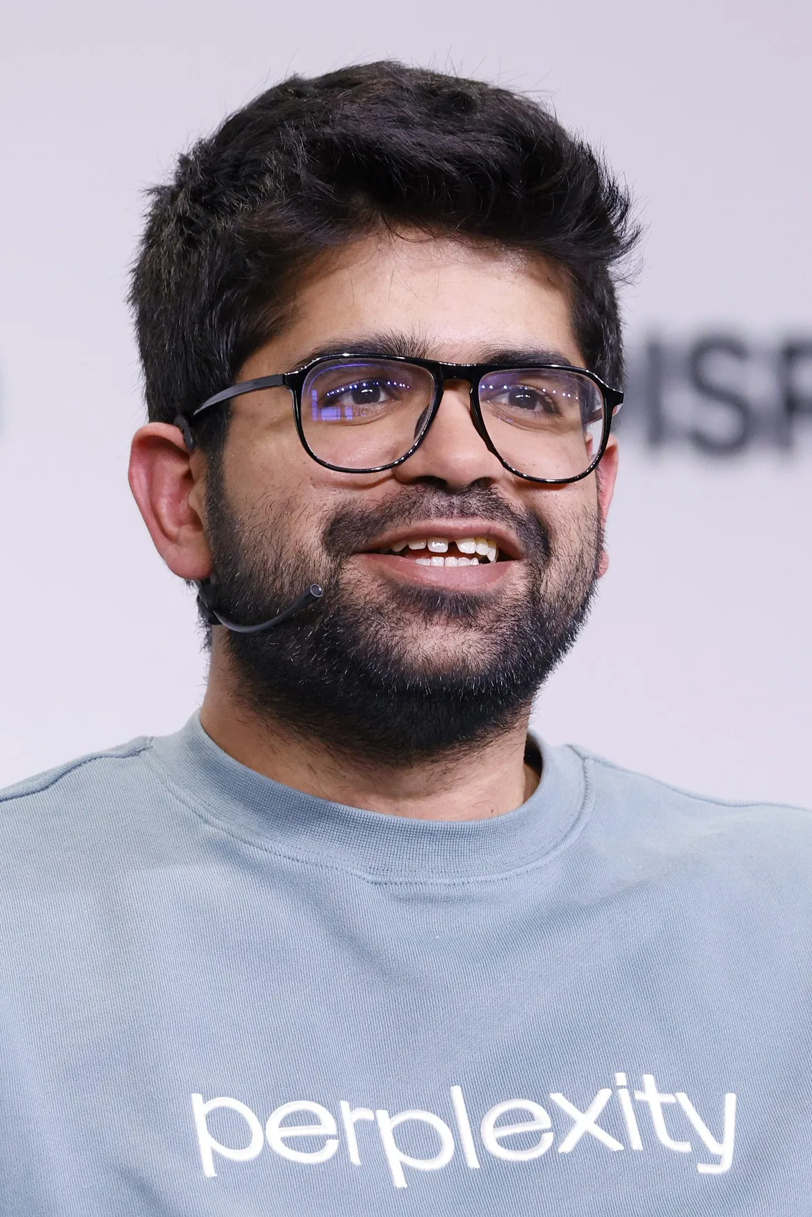 Portrait of Aravind Srinivas in 2024 (Wikimedia Commons, see Commons page)