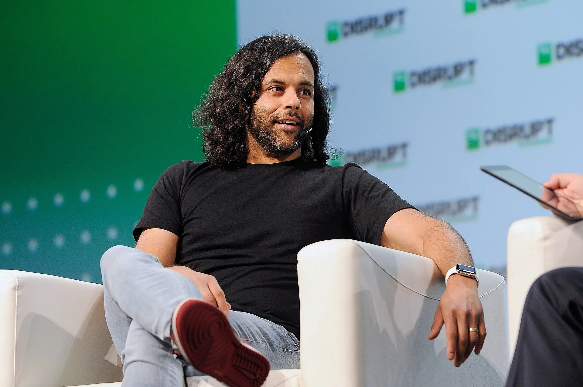 Baiju Bhatt at TechCrunch Disrupt San Francisco, 2018 (Wikimedia Commons, credit needed)