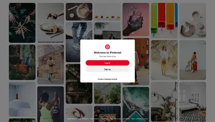 Pinterest brand and product visual
