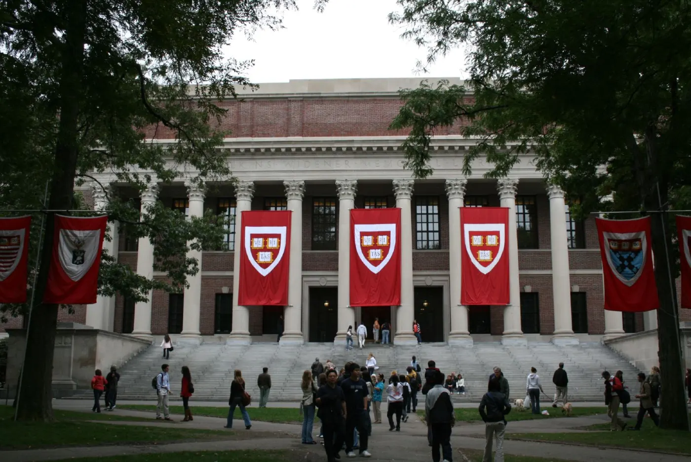 Harvard library area