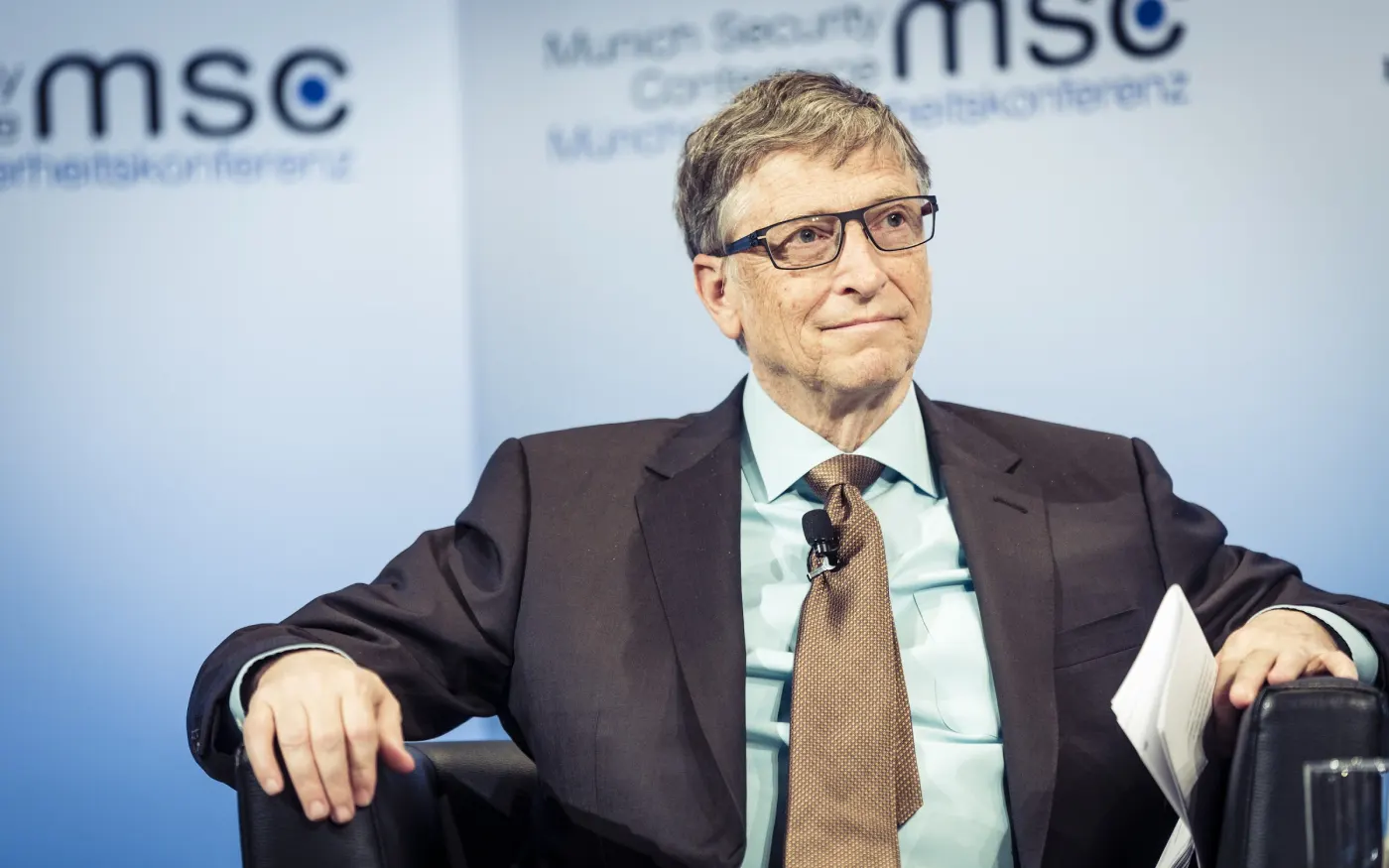 Bill Gates at Munich Security Conference 2017