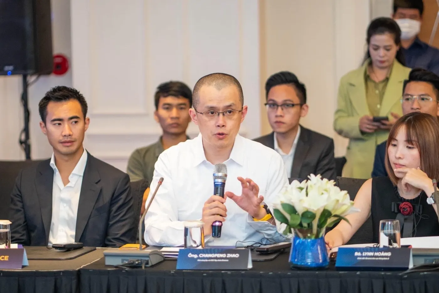 CZ at Vietnam NFT Summit