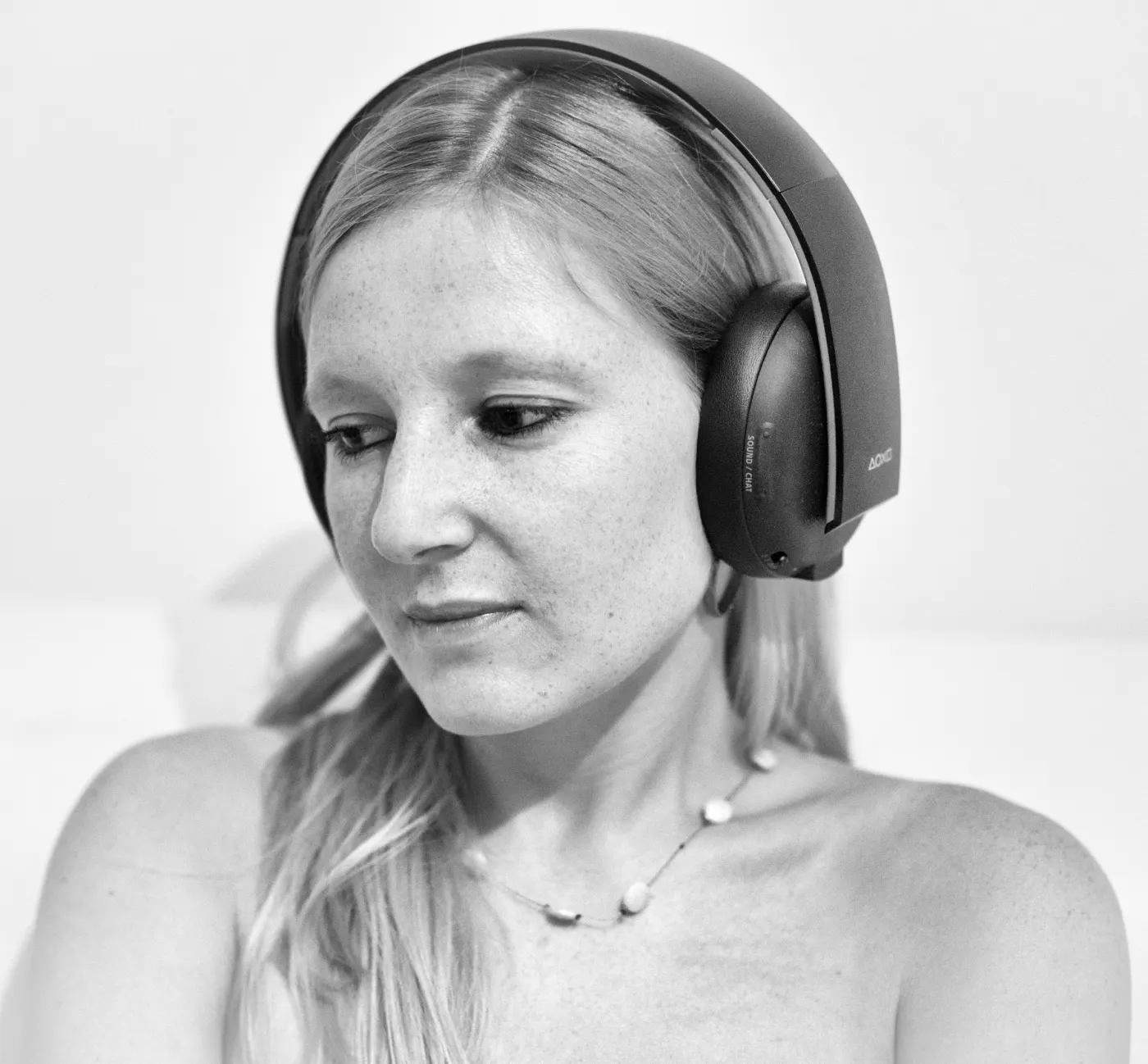 Headphones listening