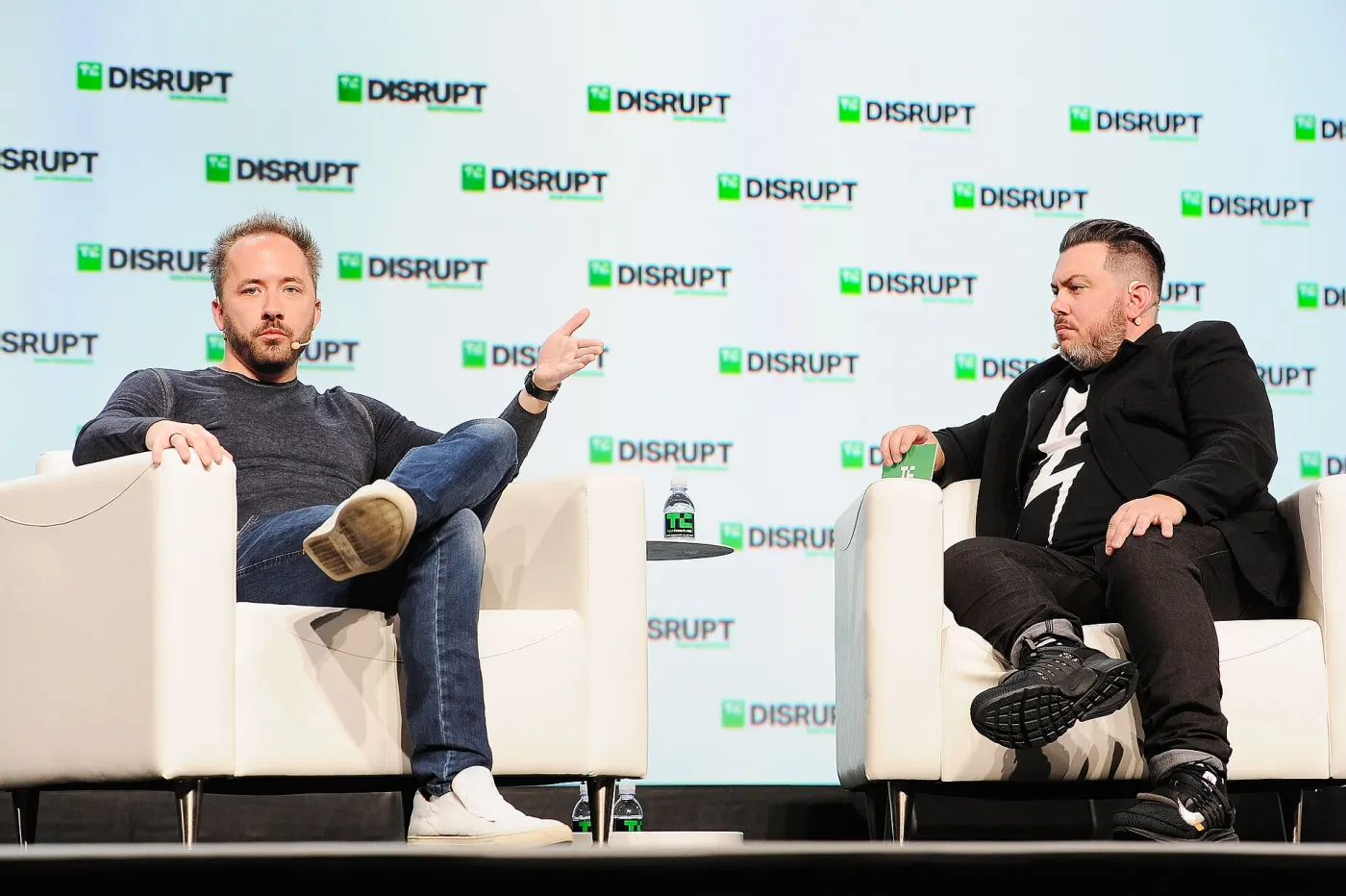 Houston in fireside chat at TechCrunch Disrupt