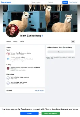 Early Facebook / social network era