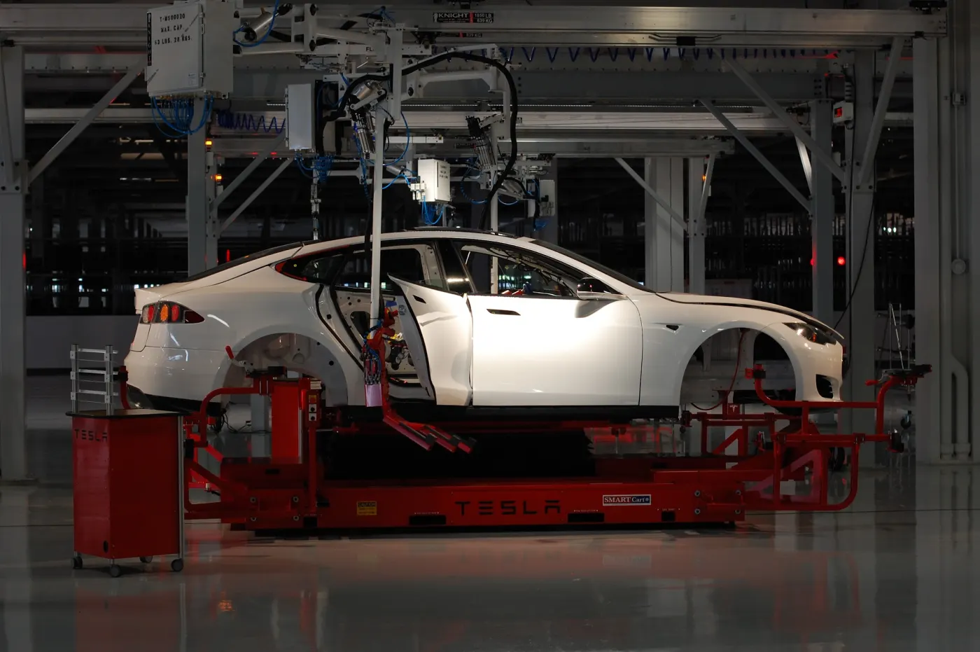 Tesla Factory in Fremont, California