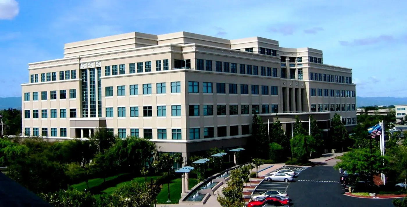 Cisco headquarters in San Jose, where Eric worked before founding Zoom (Wikimedia Commons, credit needed)