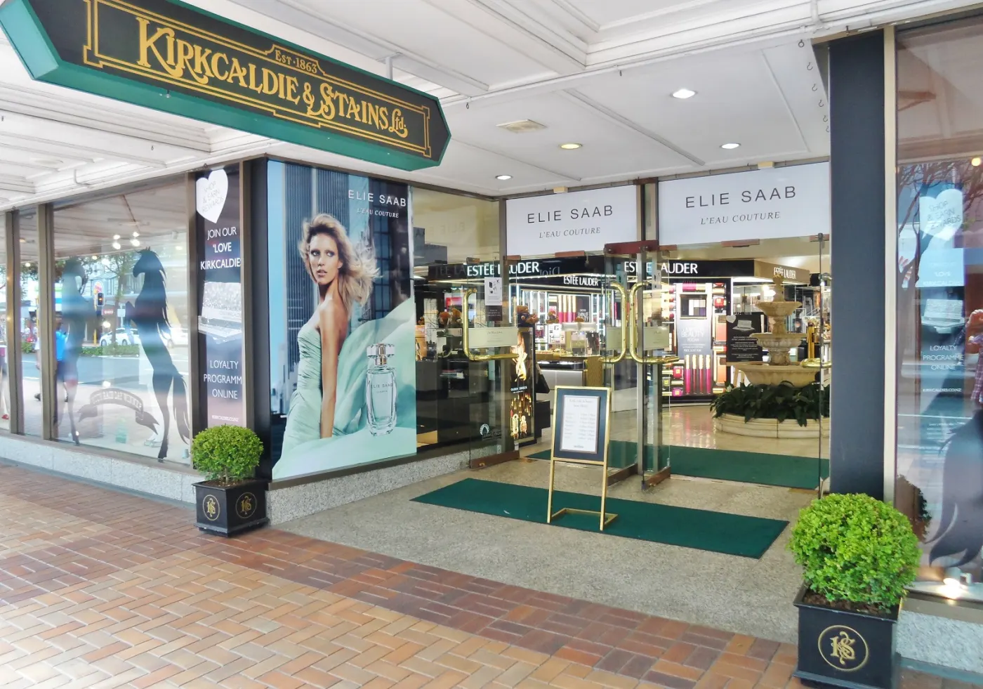 Department store entrance context