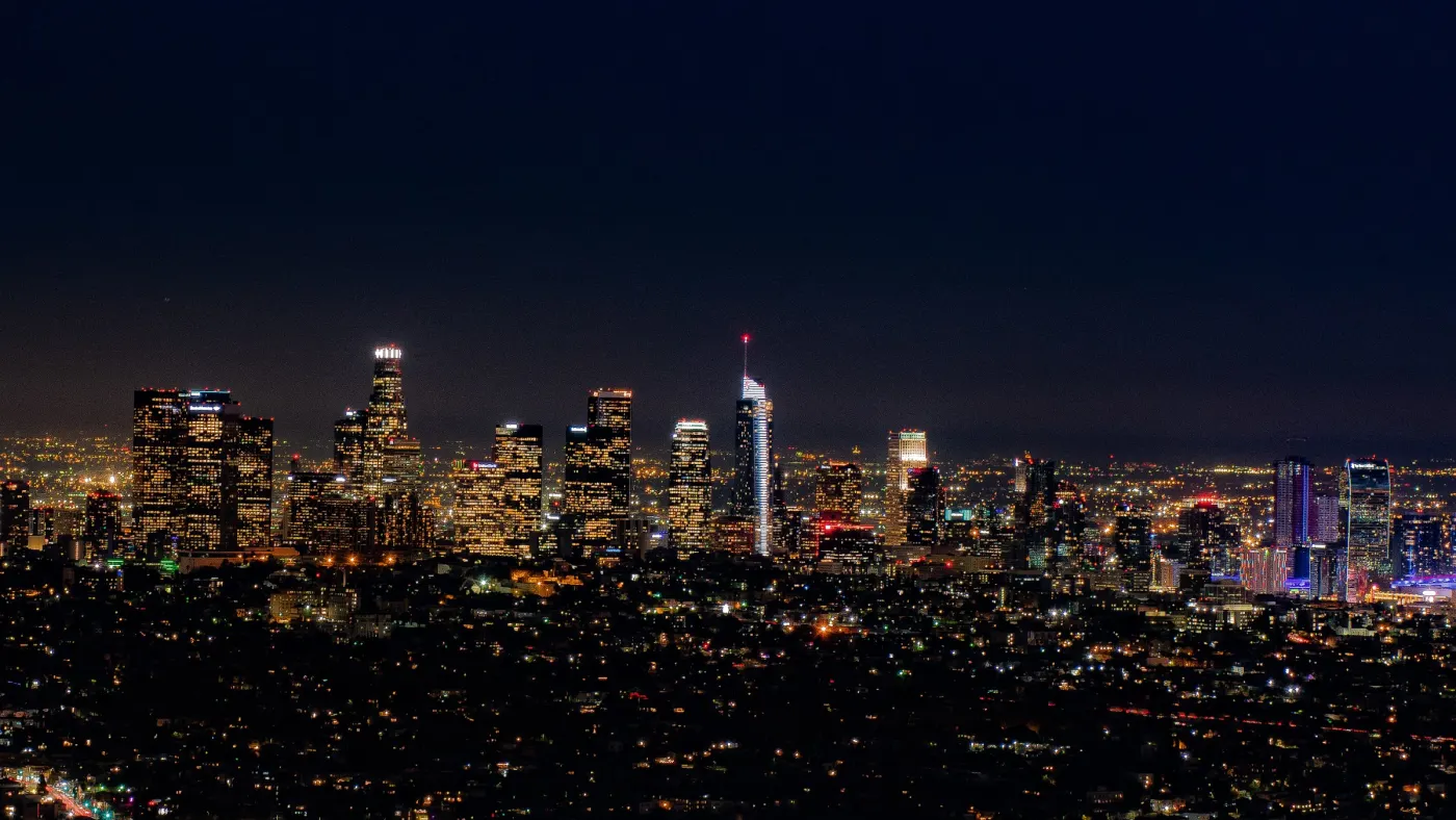 Los Angeles at night