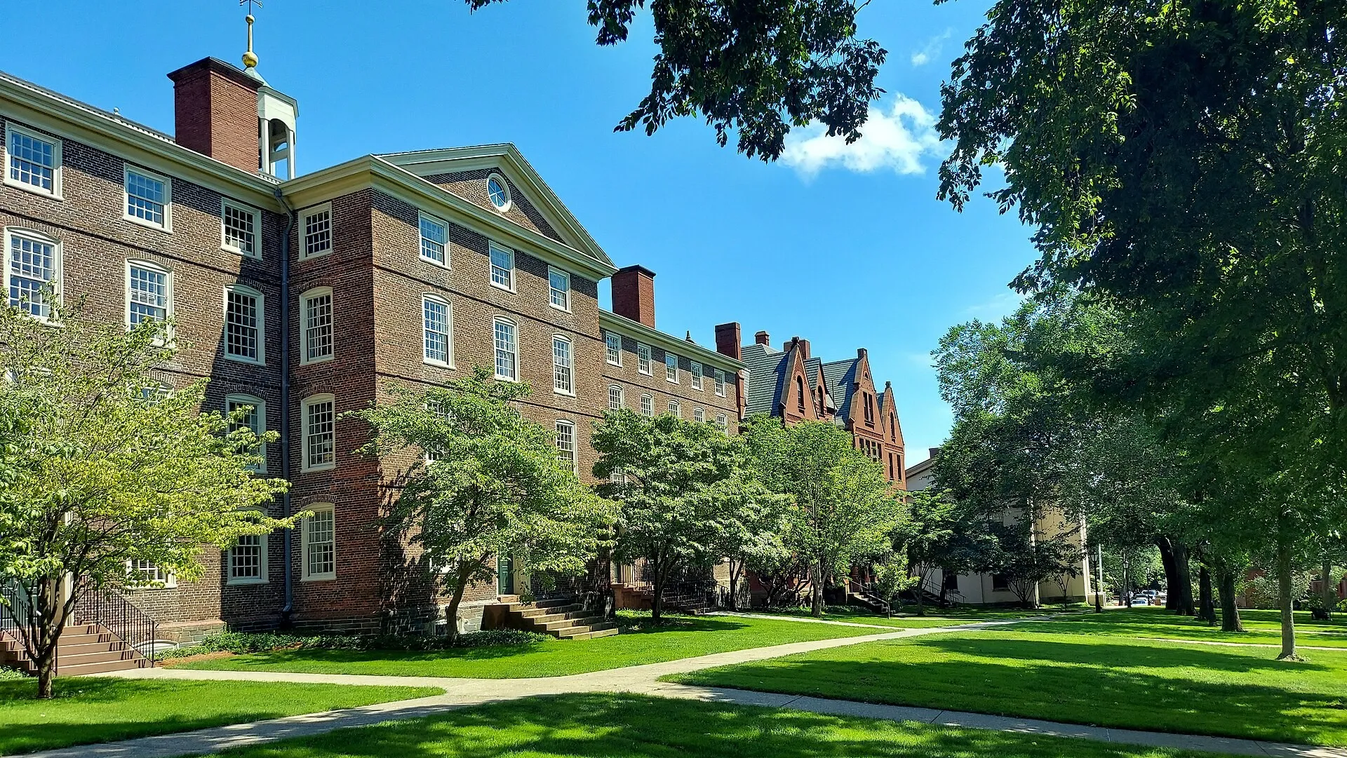Brown University, where Evan studied and met Dylan Field (Wikimedia Commons, credit needed)