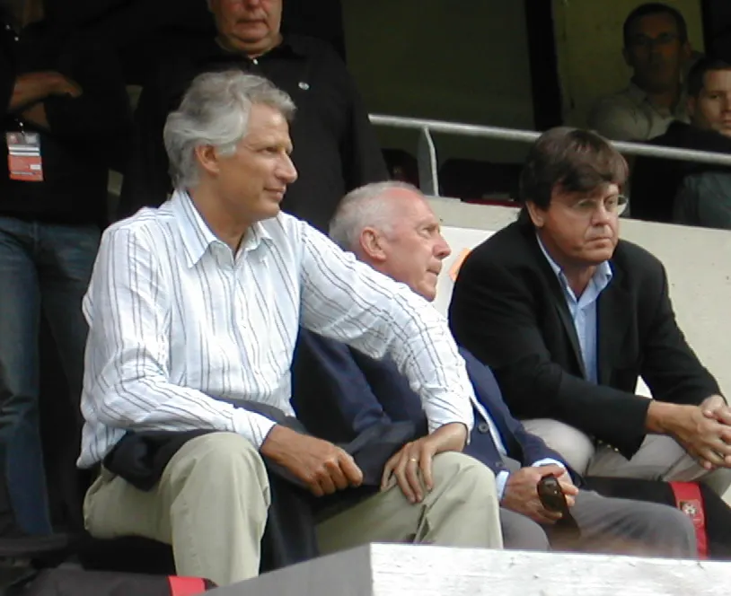 Pinault with Dominique de Villepin in public life