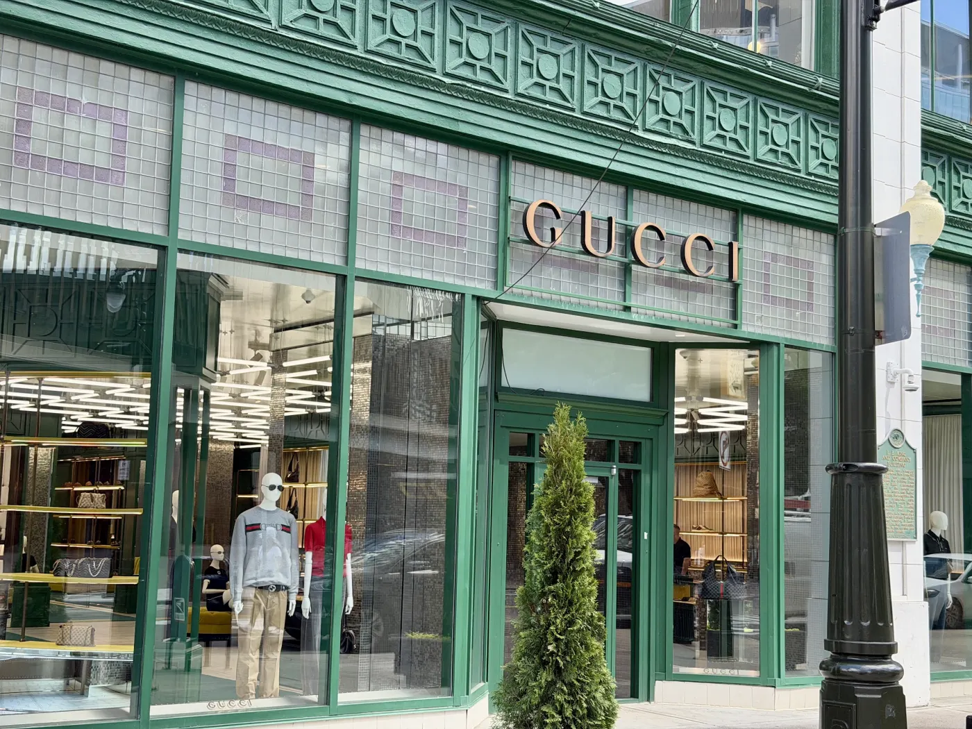 Gucci Detroit facade