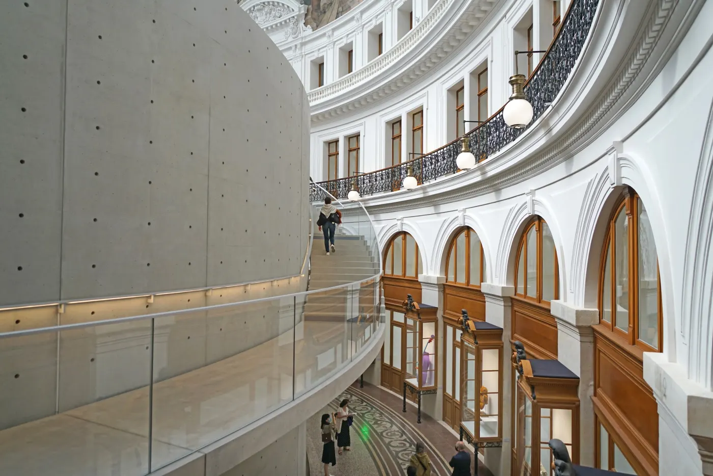 Bourse de Commerce transformed by Tadao Ando