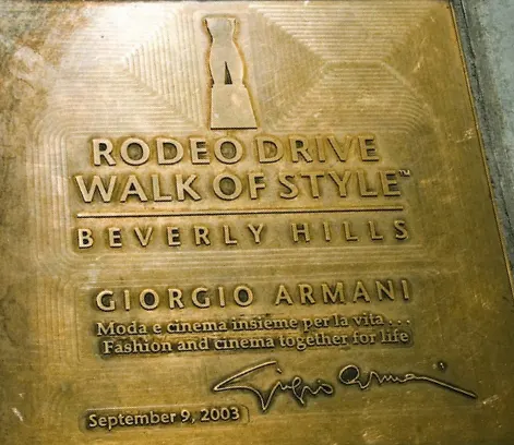 Rodeo Drive Walk of Style
