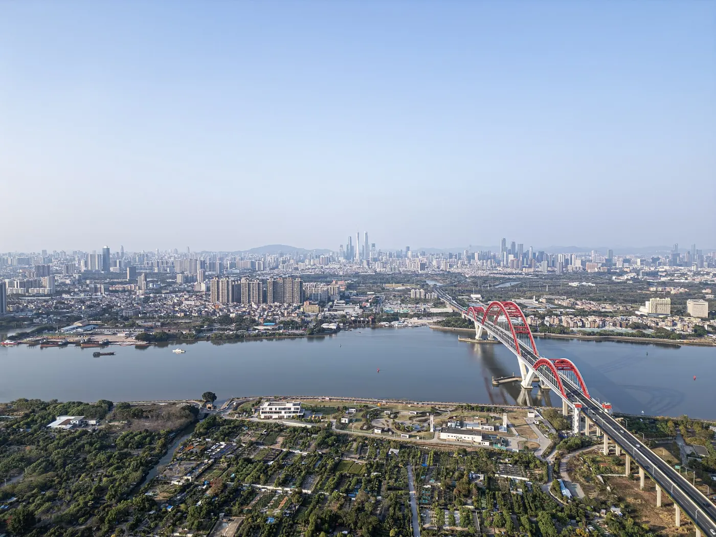 Guangzhou, where He studied and where XPeng is based (Wikimedia Commons, credit needed)