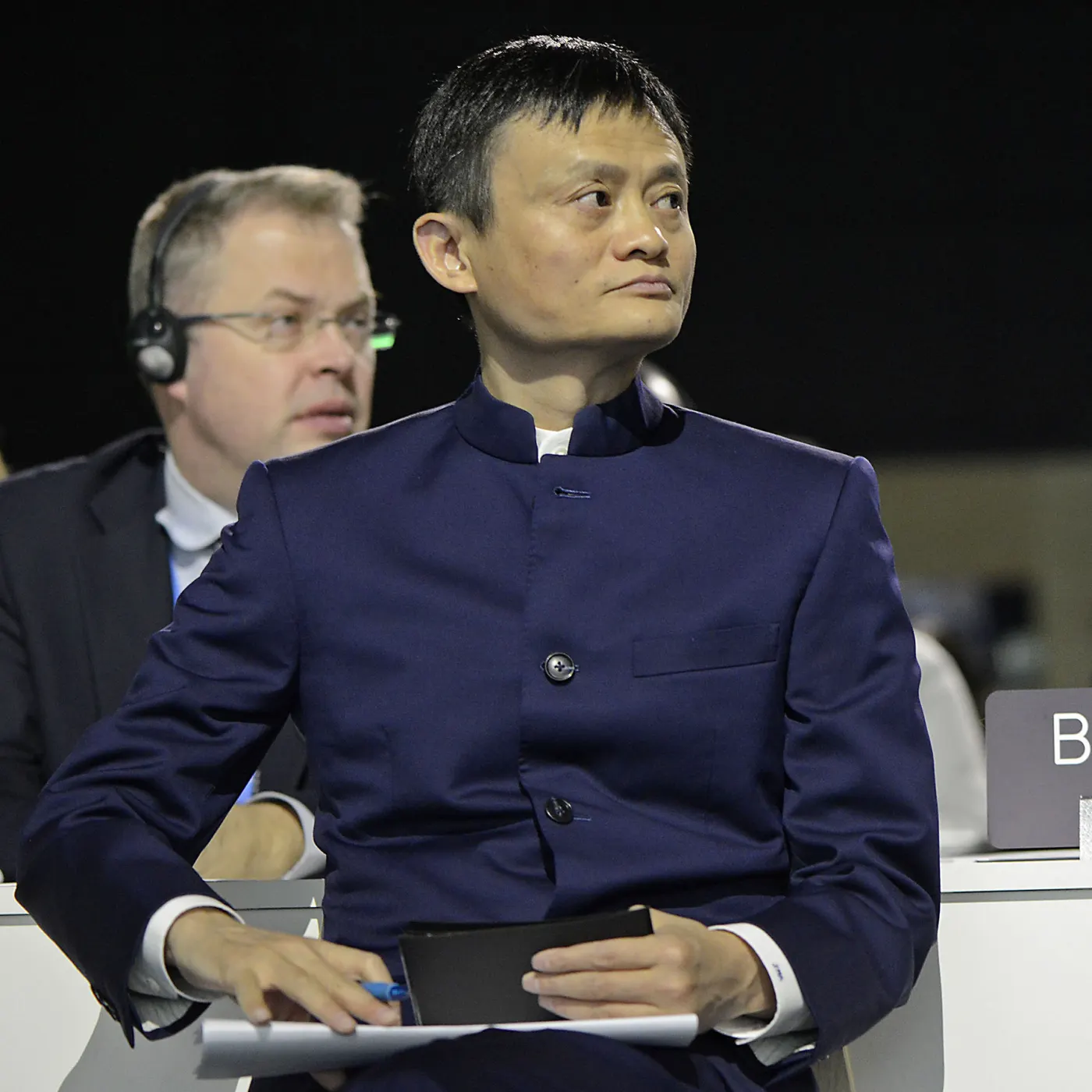 Jack Ma in international meetings