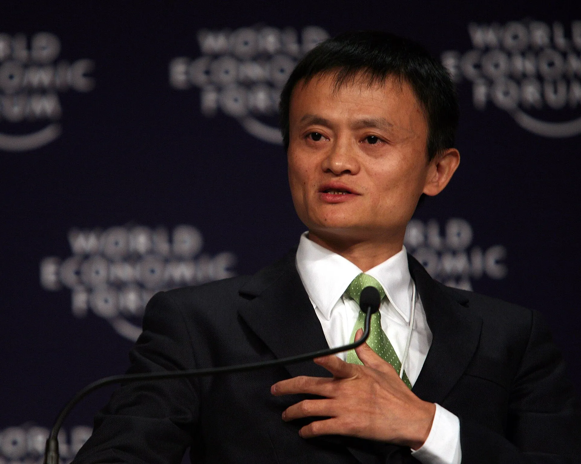 Jack Ma at a global forum