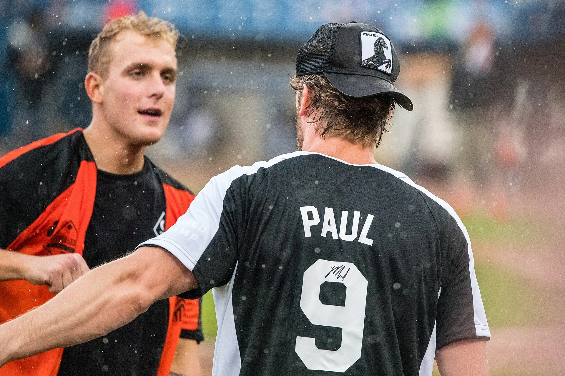 Jake Paul with brother Logan Paul (Wikimedia Commons, License: see Commons page, credit: unknown)