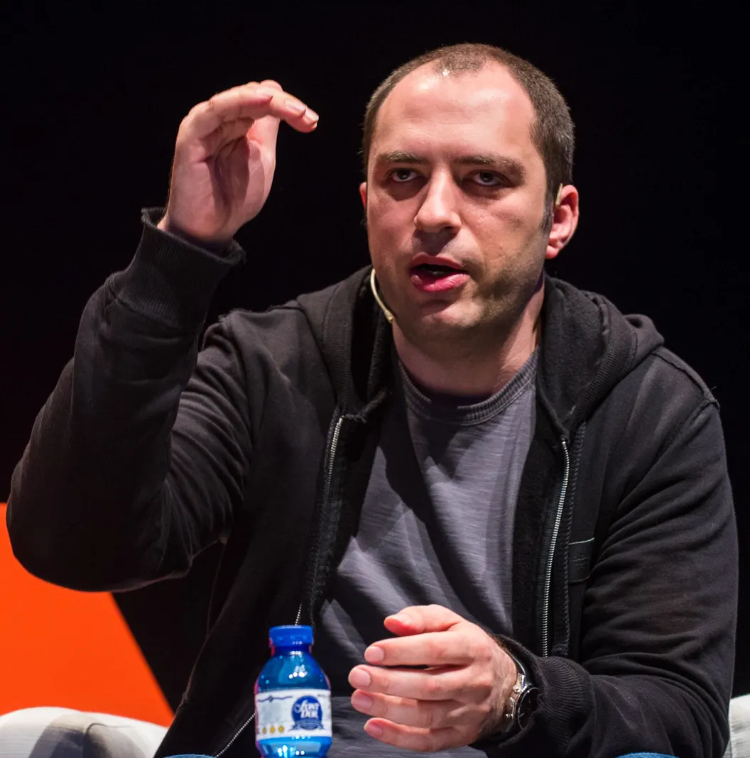 Koum on stage, Barcelona 2014