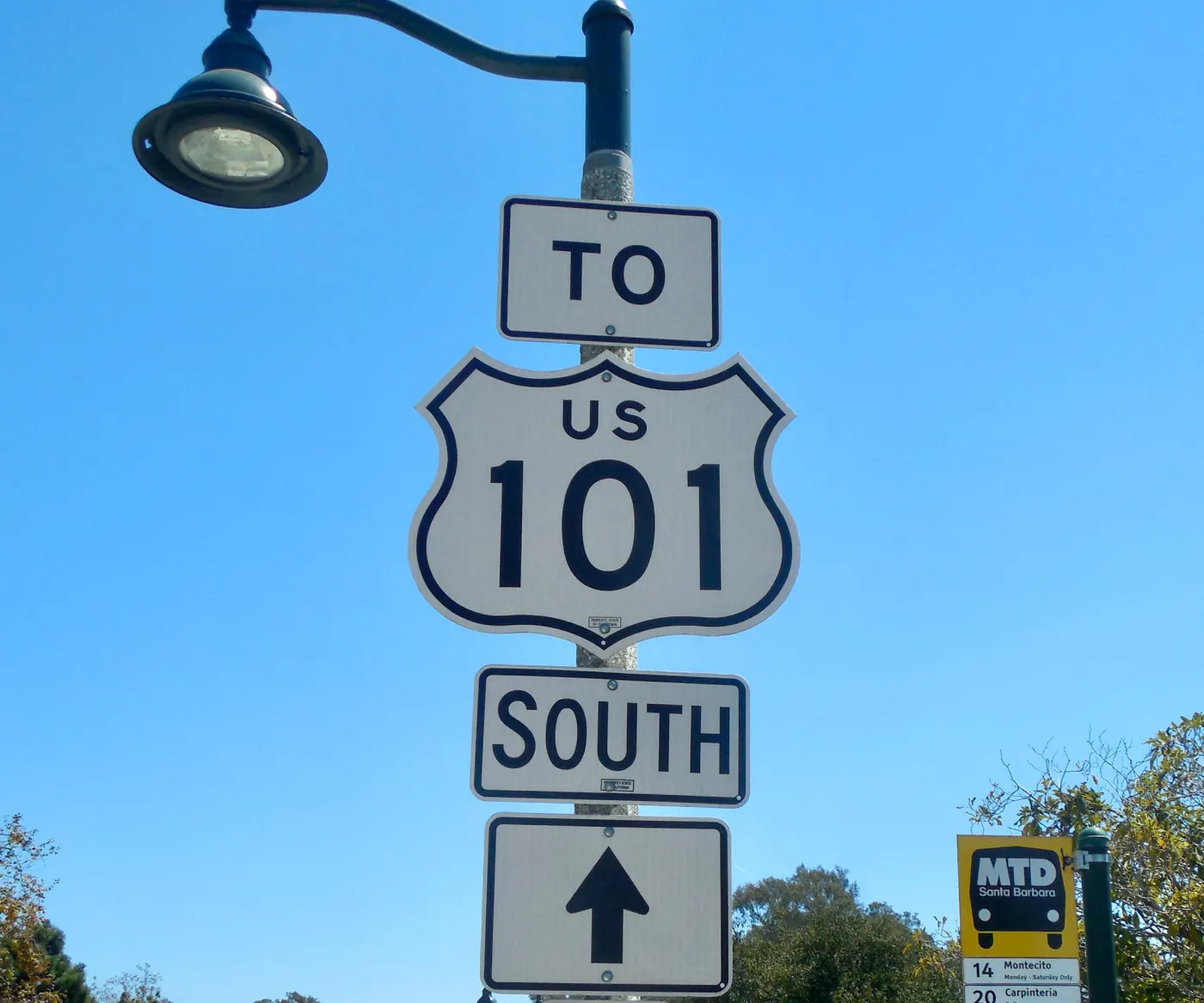 California highway / movement context