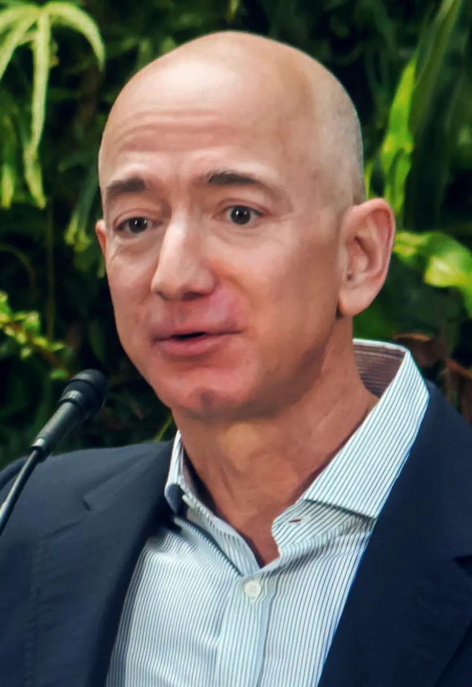 Bezos at Amazon Spheres opening
