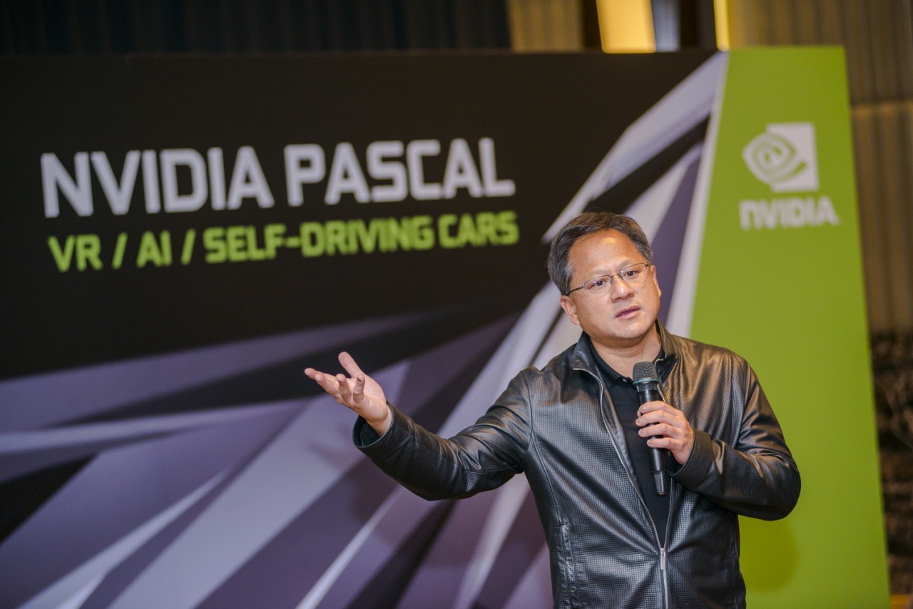Jensen Huang at Computex Taipei 2016