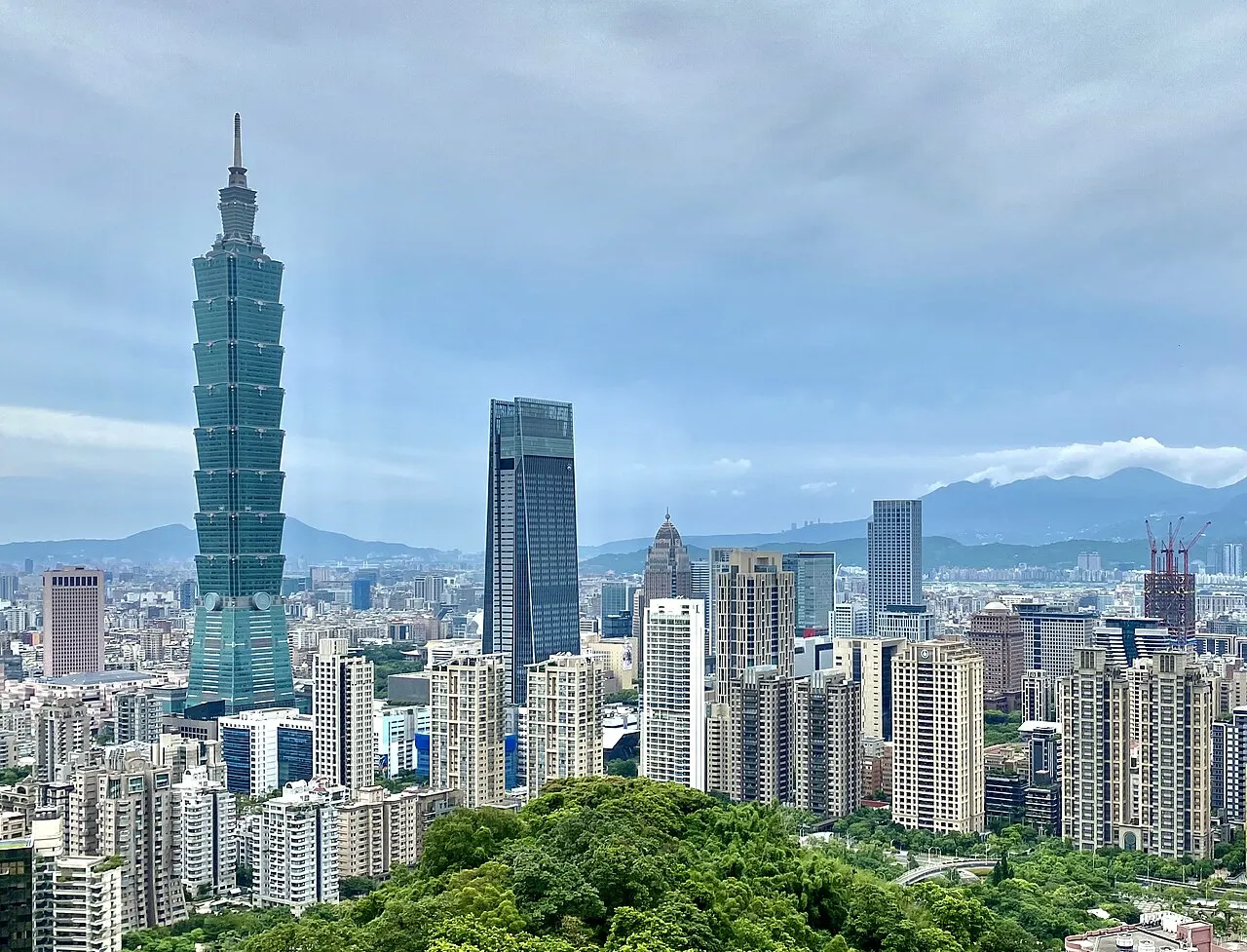 Taipei skyline, Taiwan