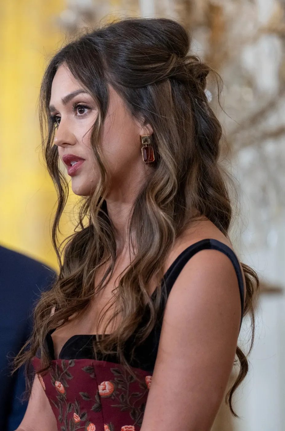 Jessica Alba at the White House (Wikimedia Commons, License: see Commons page, credit: creator)