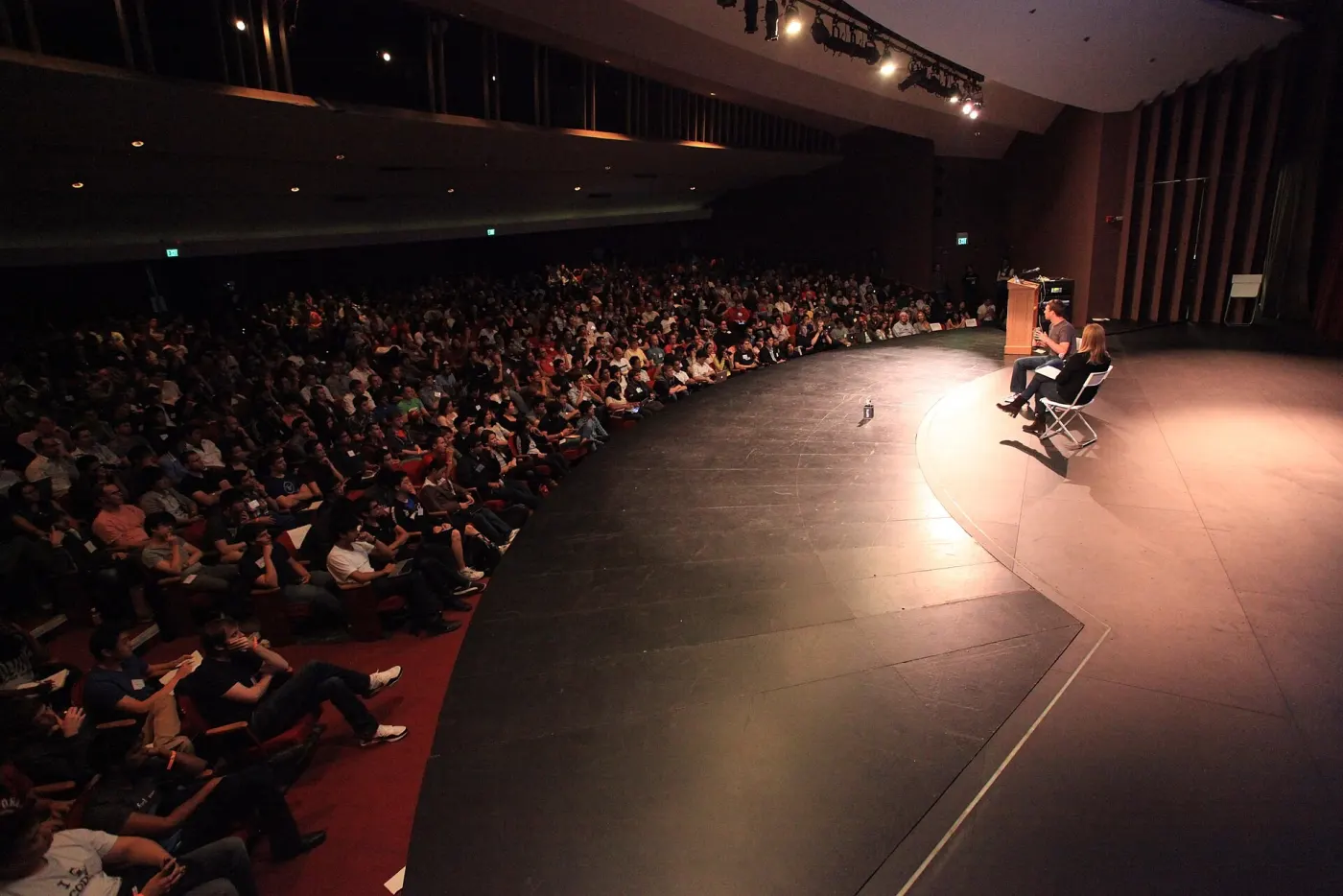 Startup School stage
