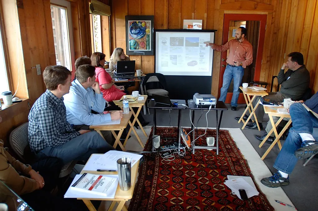Joe Pulizzi leading a Content Marketing workshop (Flickr via Openverse, by‑nc‑sa 2.0, credit: LangleyNewMedia)