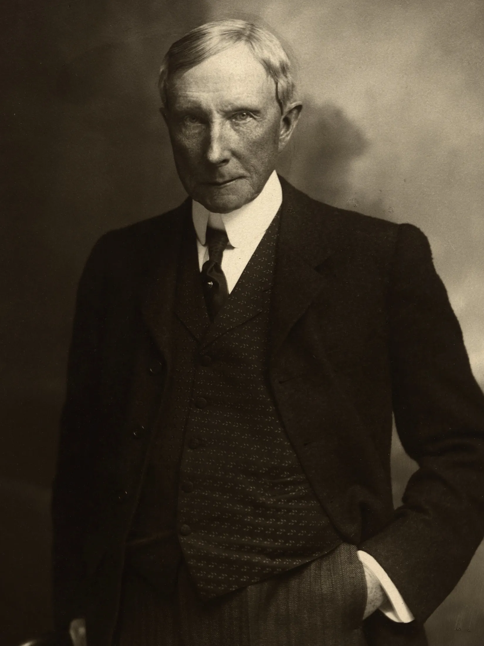 John D. Rockefeller Sr portrait