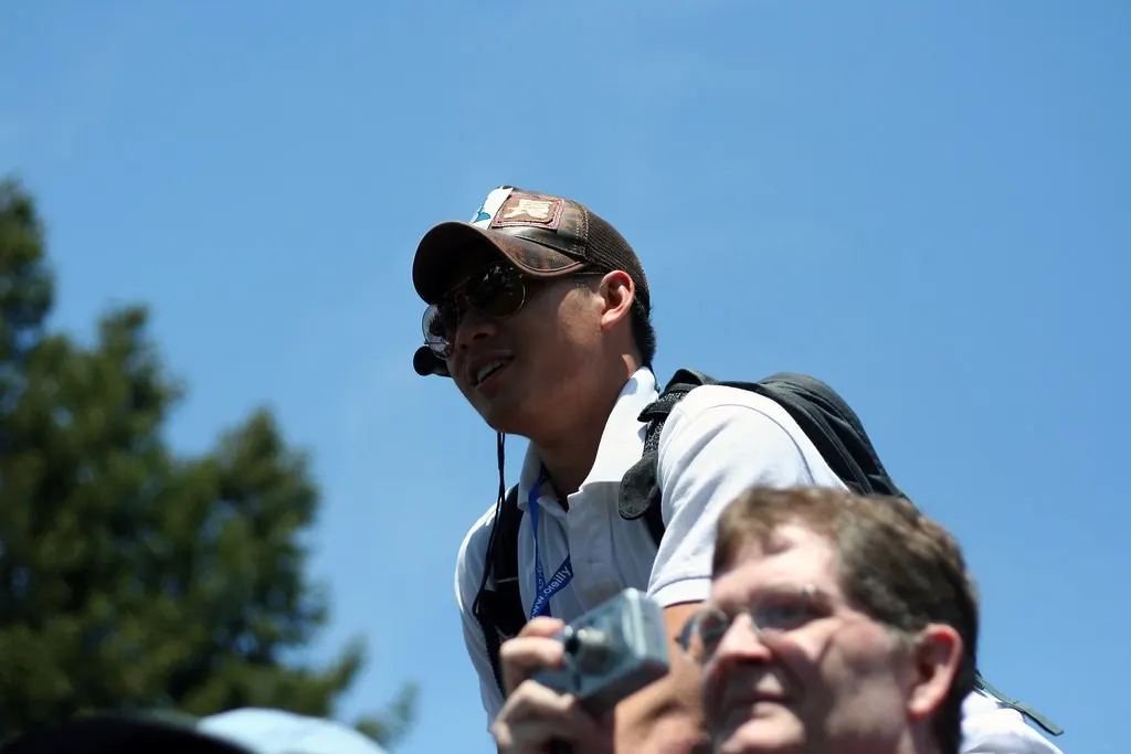 Justin Kan without his signature hat. (Flickr via Openverse, by-nc 2.0, credit: niallkennedy)