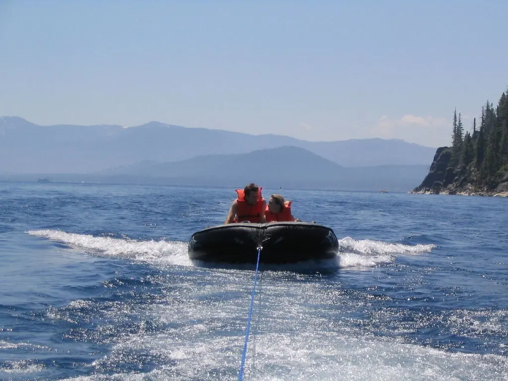 Katrina Lake and Steve on a trip to Lake Tahoe, California (Flickr via Openverse, by‑sa 2.0, Ken Lund)