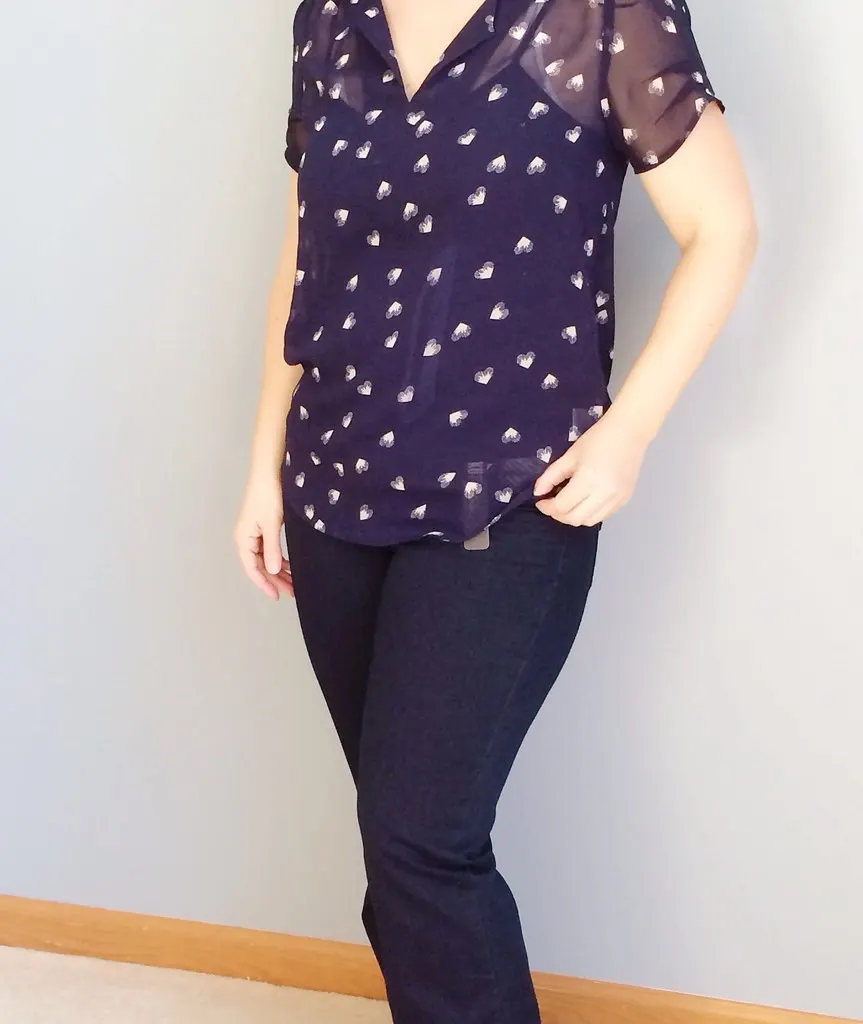 Stitch Fix blouse and jeans outfit (Flickr via Openverse, by-nd 2.0, credit: AngieSix)