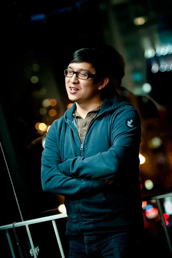 Kevin Lin at Twitch headquarters (thedz0) (Flickr via Openverse)