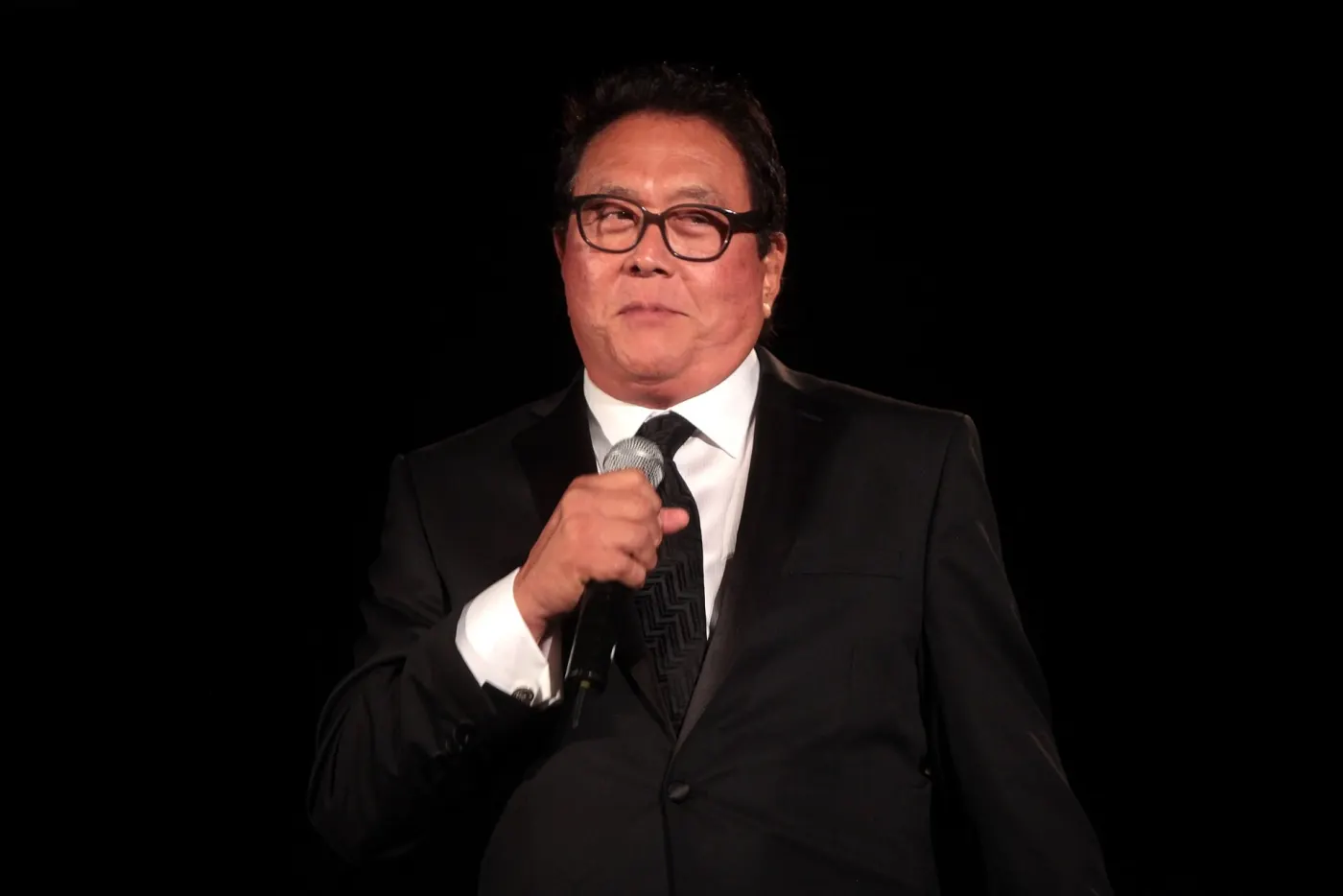 Kim's husband and business partner Robert Kiyosaki (Wikimedia Commons, credit needed)
