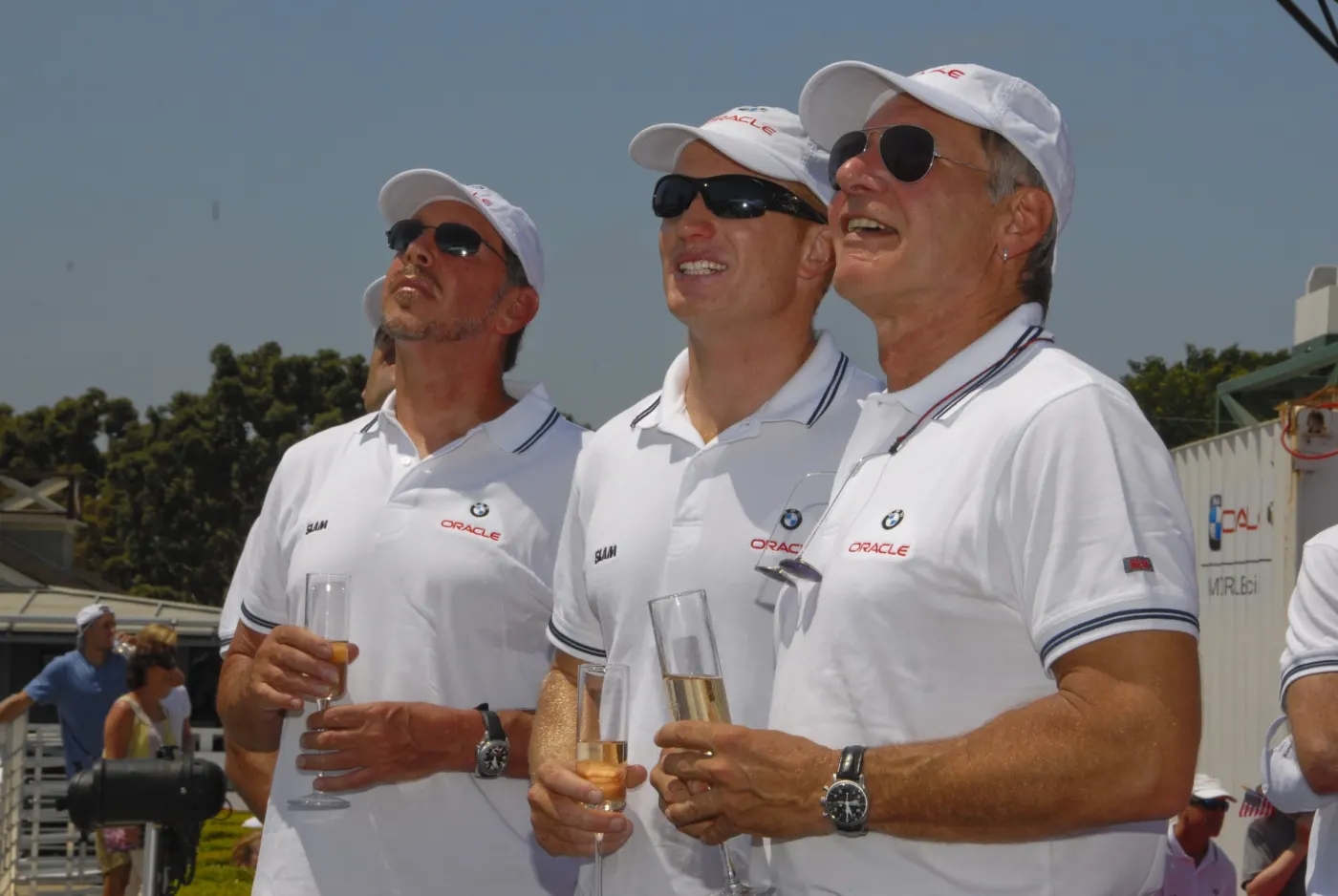 Larry Ellison sailing related public photo