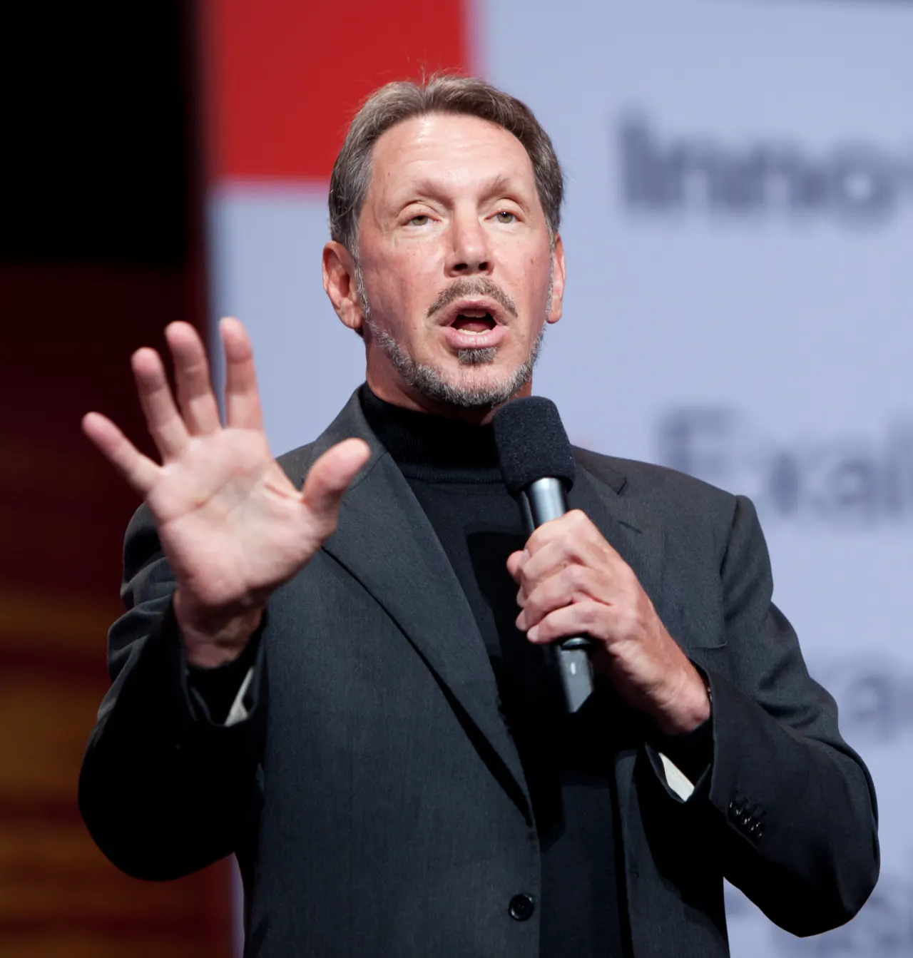 Larry Ellison portrait