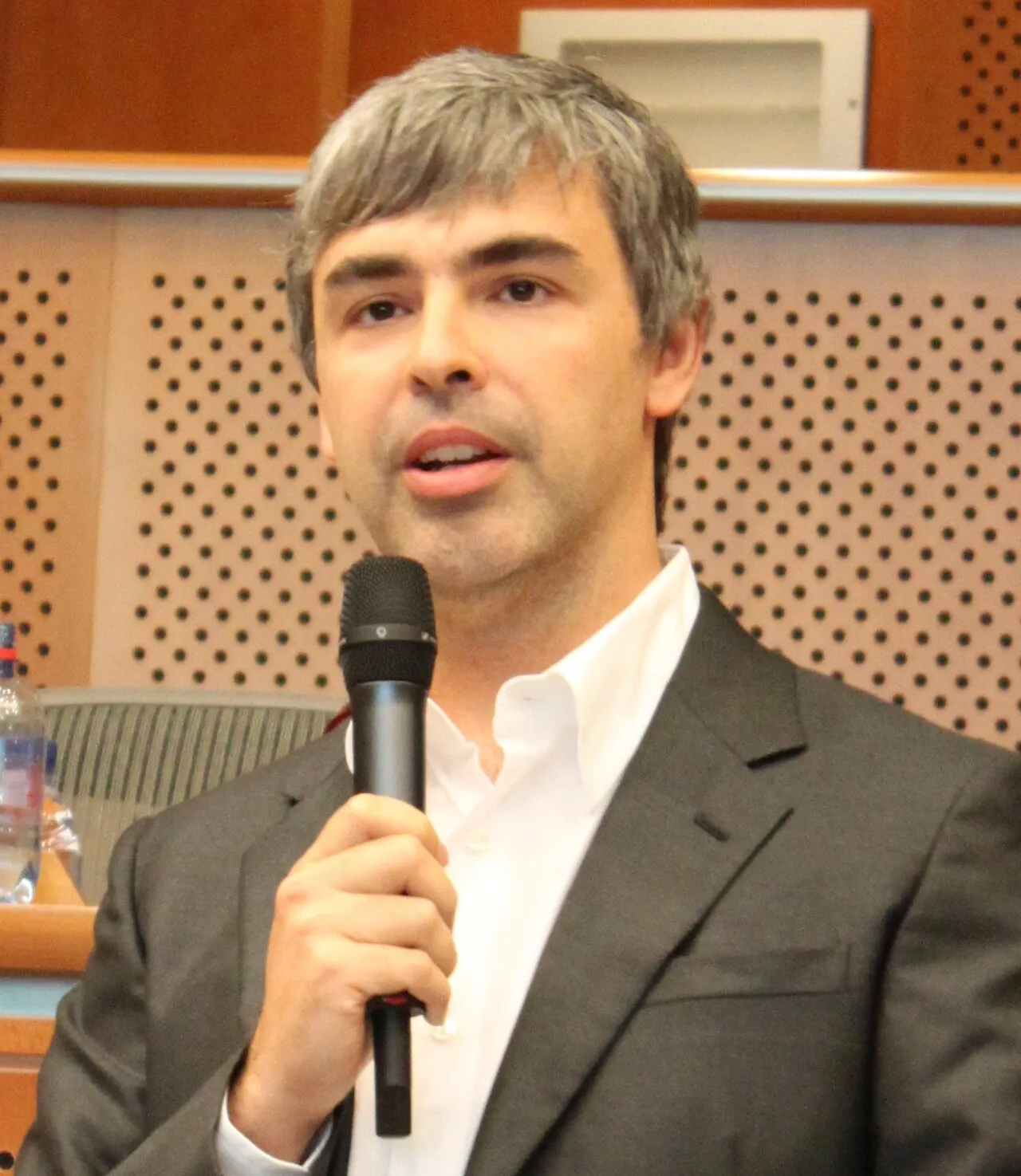 Larry Page at the European Parliament, 2009