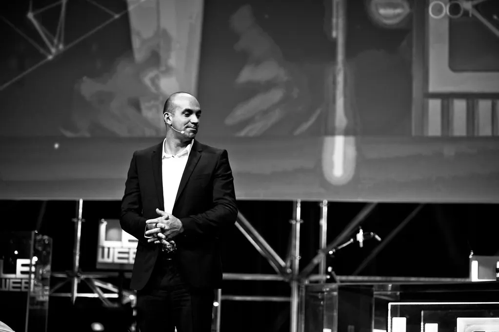 Leah Busque at LeWeb 2011, Les Docks venue. (Flickr via Openverse, License by 2.0)